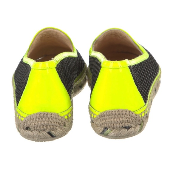 Christian Louboutin Black and Yellow Espadrille Shoes size 36 6 - Picture 3 of 5